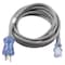 Ac Works 10ft 15 Amp 14/3 Medical-Hospital Grade Power Cord to IEC C13 End MD228 - alternate 1